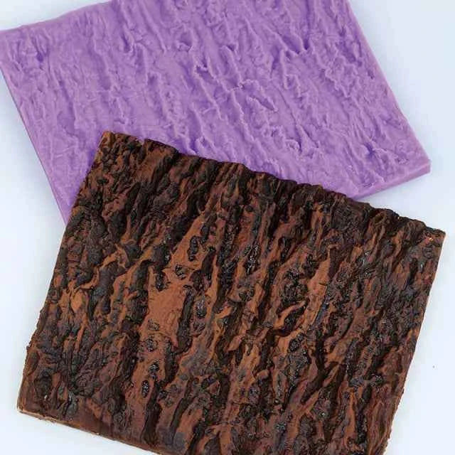 Corteccia venature Legno. 19x16 cm. Fantastico grande stampo in silicone