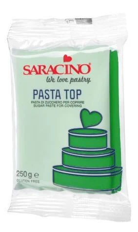 Verde. Pasta di zucchero Top Saracino 250 gr.