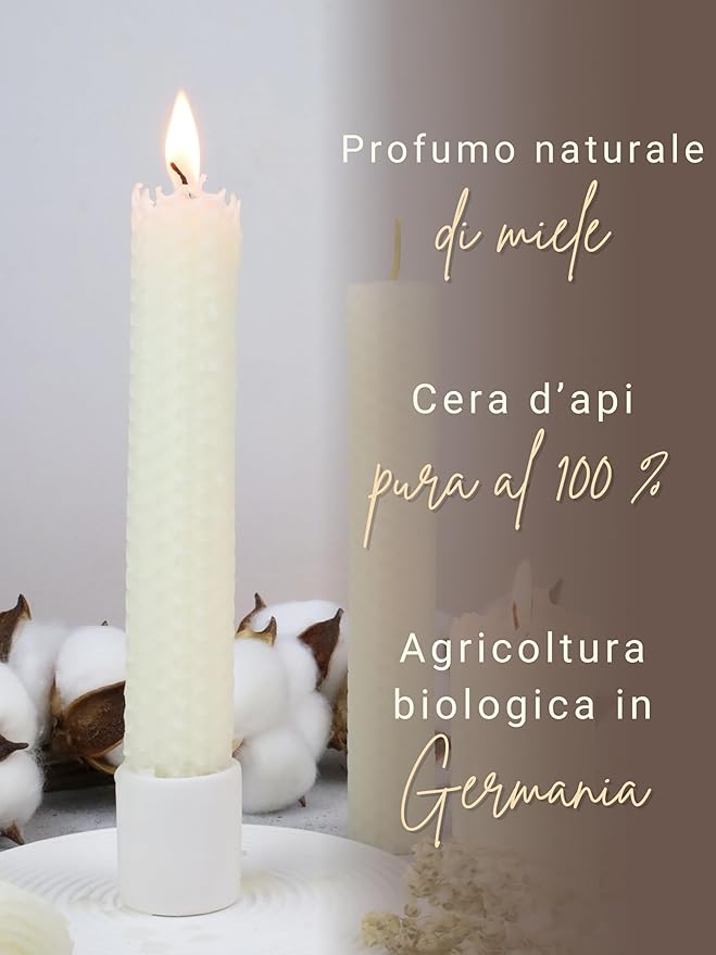 SET 20 FOGLI DI CERA D' API. 20X15 CM. CANDELE IN CERA FAI DA TE.