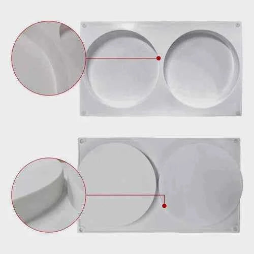 Grande bordo Quadrati decorati. Stampo Tagliapasta