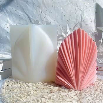 Grande Corallo dritto Stilizzato Geometrico di 14.7 cm. Stampo Mare anche per Candele