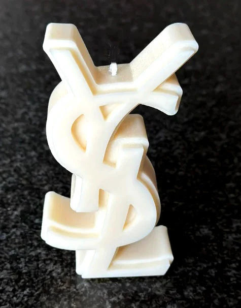 Grande Logo Griffe YSL. Stampo in silicone anche per Candele