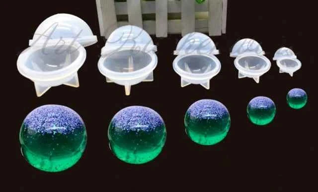 Bolle 3/D. Fantastico set di 5 Bolle 3/D