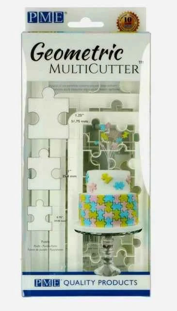 Triangoli. Set di 3 Multi Tagliapasta Geometrici Mattoni. PME