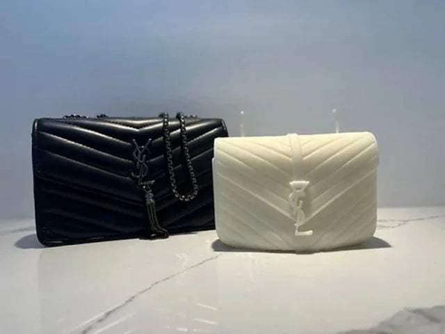 Elegante Borsetta MEDIUM YSL di 12 cm. Stampo in silicone anche per Candele