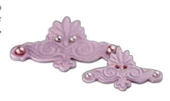 Grande Decoro Rococo Barocco. Set di 4 stampi