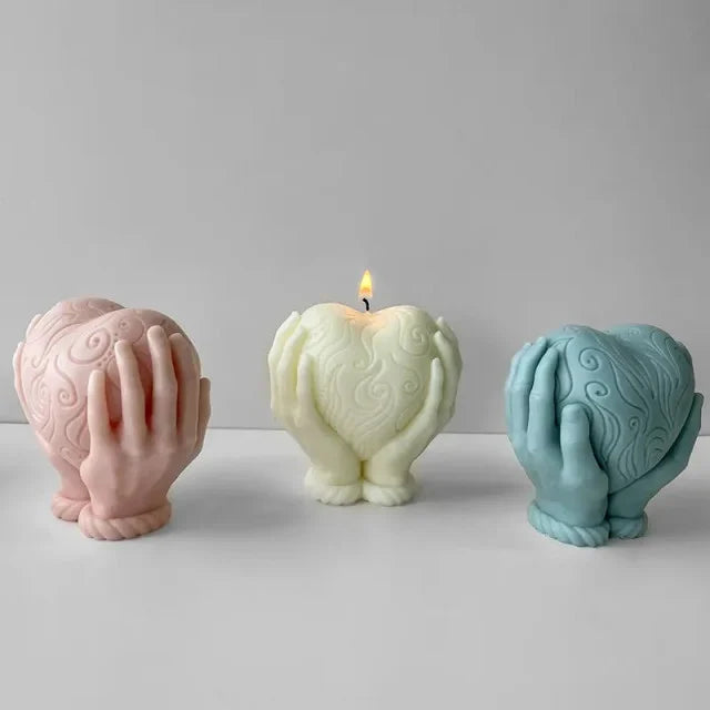 Stupendi gesta Mano in tantissimi modelli. Stampo in silicone anche per Candele