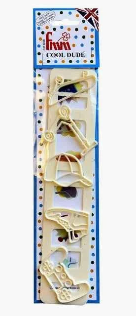 Tortiera Pallone Rugby o Squalo in Alluminio Anodizzato. Wilton.