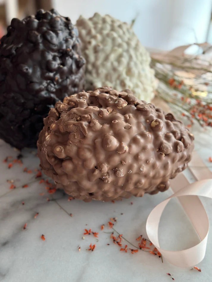 Uovo Nocciolato Croccante 1 kg. SENZA GLUTINE.