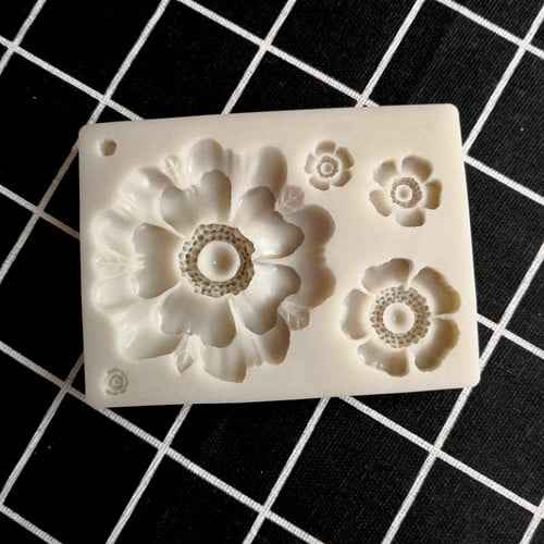 Bellissimo Fiore in 4 forme. Stampo in silicone. Flowers Silicone Cake Molds For Baking Cake