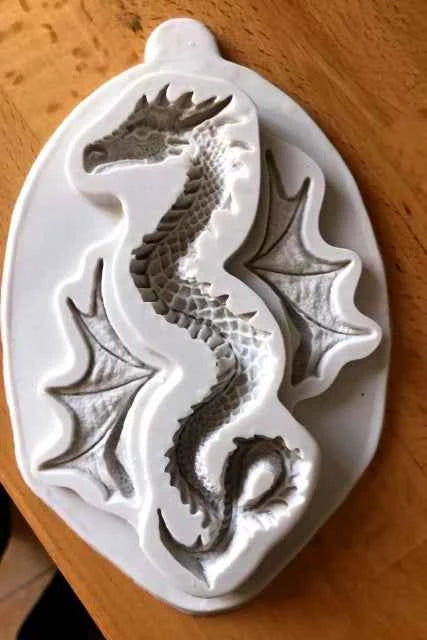 Grande Drago Alato. Dinosauro. Spettacolare stampo in silicone