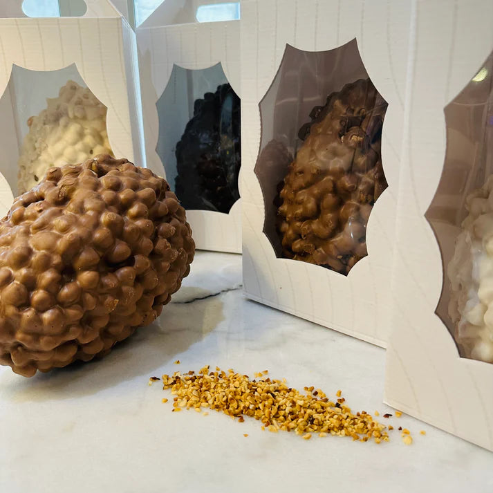 Uovo Nocciolato Croccante 1 kg. SENZA GLUTINE.