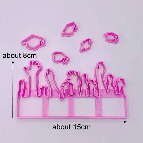 Festa Laurea. Stampo Tagliapasta Celebrate Graduation 3D Cutter