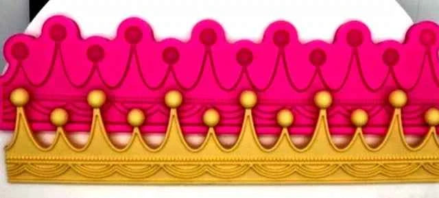 Corona Re. Grande Stampo in metallo