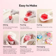 Soy Wax Molds by Pillar KeraSoy Kerax for Candles 4120. world products shop.