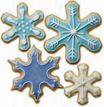 Fiocco di neve e Albero Natale. 2 Tagliapasta. Modecor