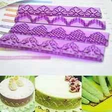 Set di 3 stampi. Bordo e Cornice