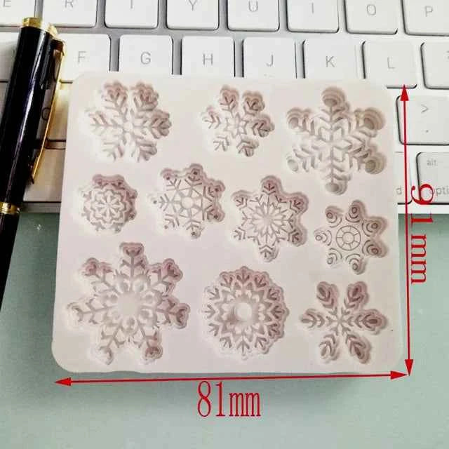 8 forme di Fiocchi e Papillon. Stampo Fiocco in Silicone