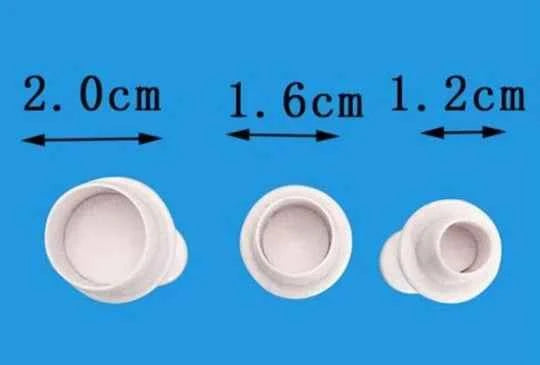 Mattoncini Lego. Set di 3 Multi Tagliapasta Geometrici Mattoni. PME