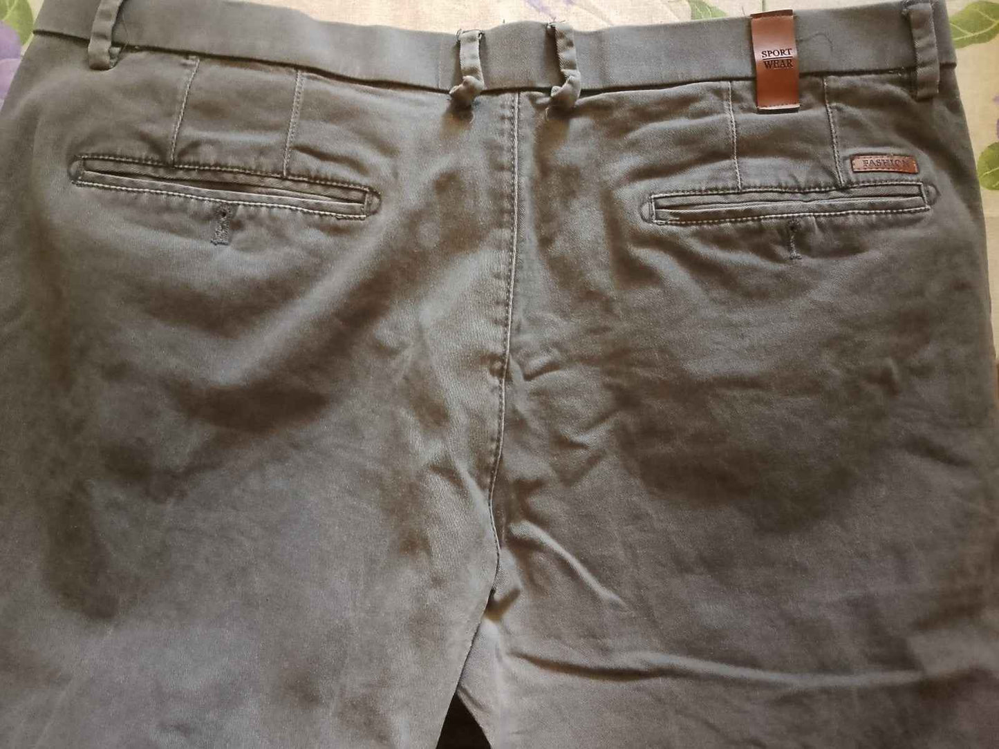 Jeans elegante GRIGIO casual marca REeX wear.