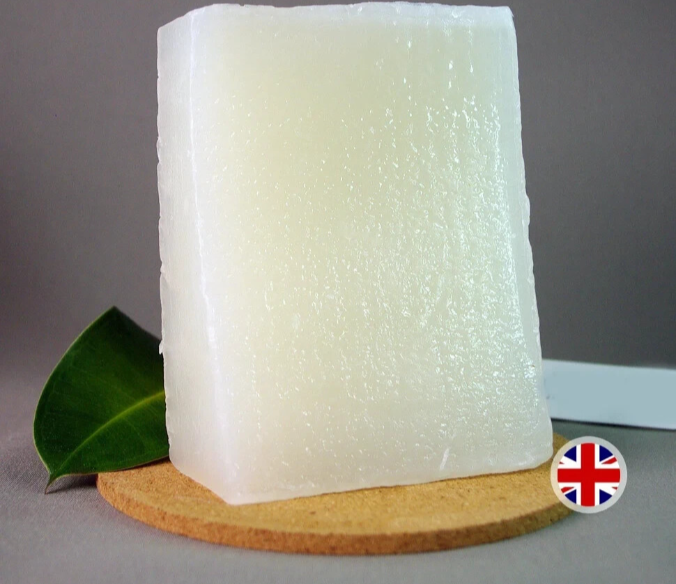 NUOVO Sapone Trasparente Naturale. Base Melt and Pour Crystal HF