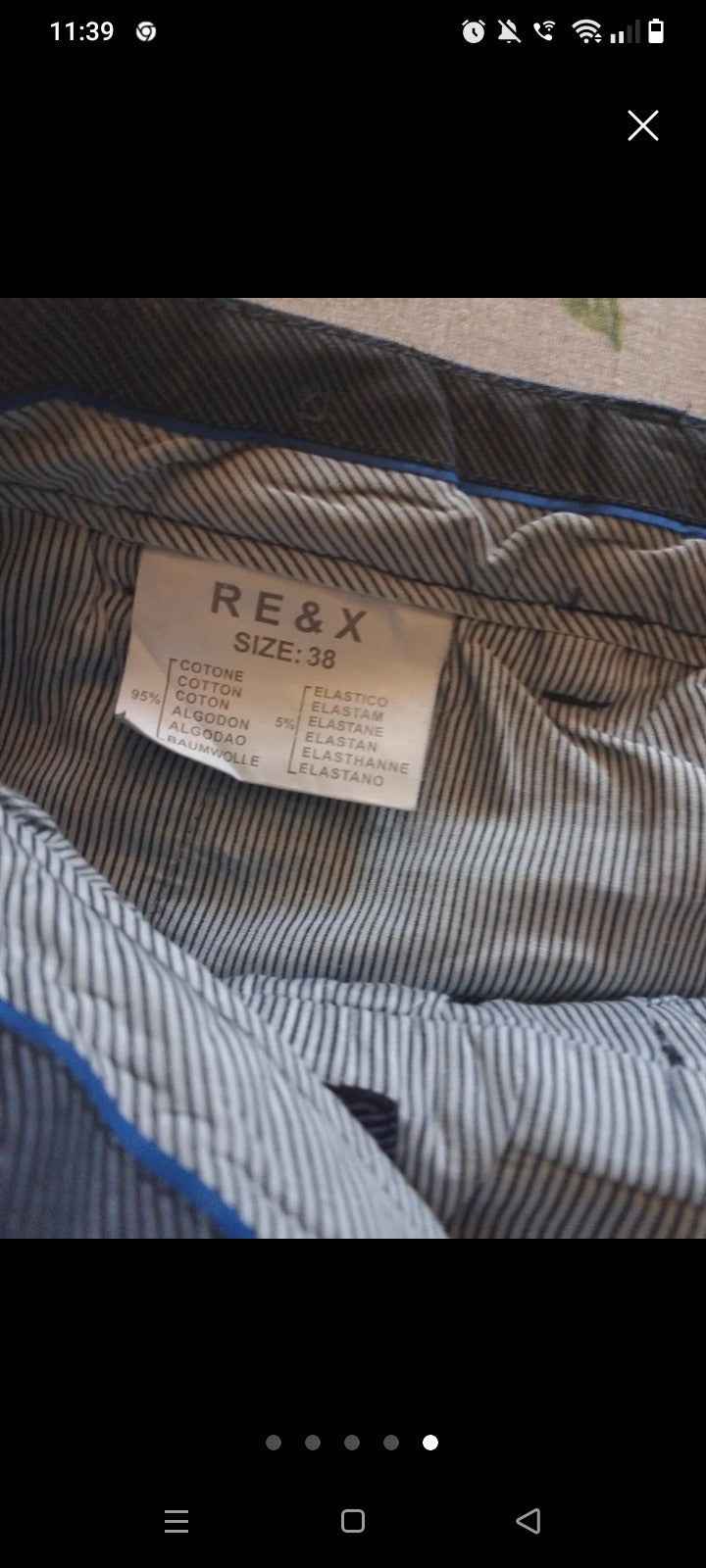 Jeans Uomo Leggero Estivo Classico Tg.42 Italy Vita Alta.Cotone.