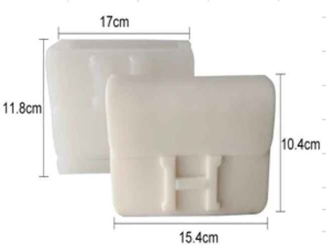 Stampo Large Borsetta Hermes Classica di 17 cm. Stampo in silicone anche per Can