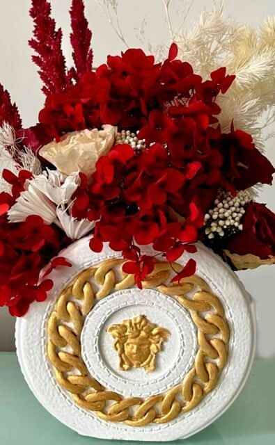 Vaso Versace di 16.5 cm. Grande Stampo in silicone. WORLD PRODUCTS SHOP.