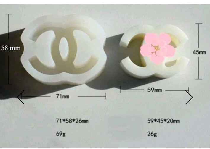 Logo Griffe CH. in varie misure Stampo in silicone