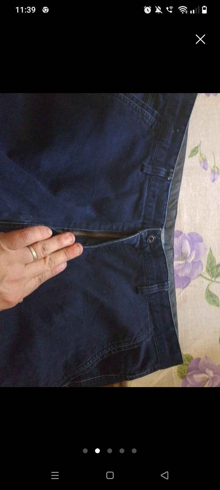 Jeans Uomo Leggero Estivo Classico Tg.42 Italy Vita Alta.Cotone.