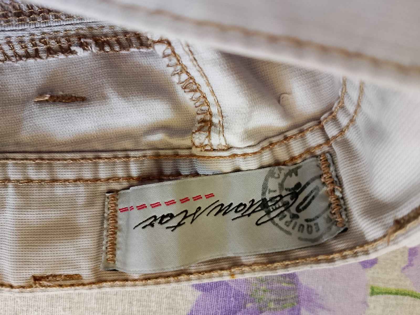 Pantalone Uomo.BEIGE. Pantaloni Eleganti. Tasca America.Taglia 54/L