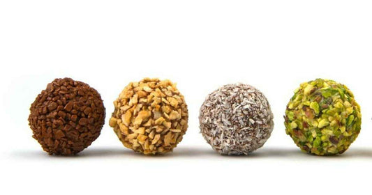 Tartufini artigianali fatti a mano,con materie prime selezionate,cacao CRIOLLO