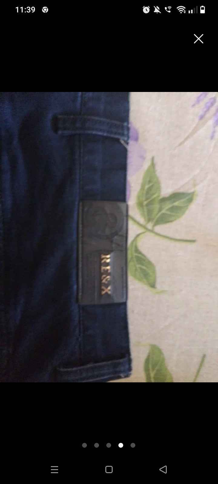 Jeans Uomo Leggero Estivo Classico Tg.42 Italy Vita Alta.Cotone.