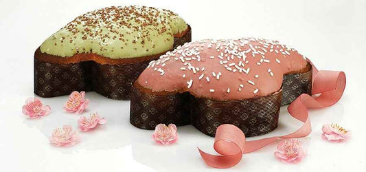 promozione pasqua 2k21. ogni 2 colombe un uovo di pasqua 240 gr. in  omaggio