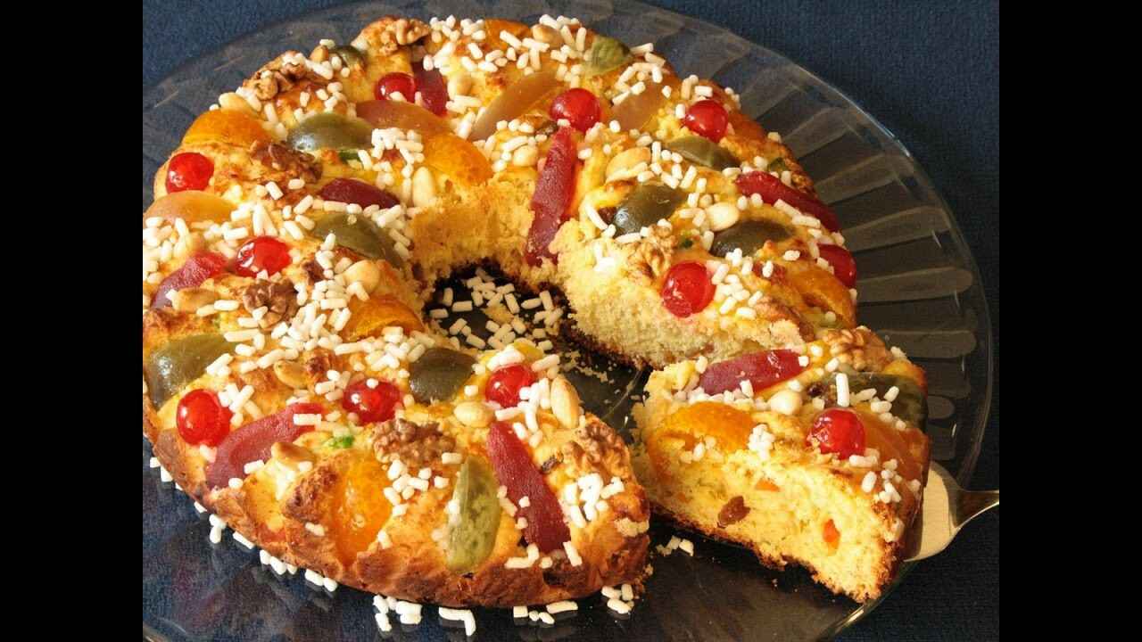 ciambella dei re magi,dolce di natale,epifania,canditi,granella di zucchero,