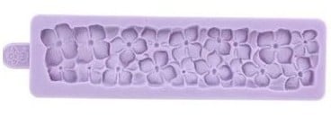 Ortensia o Idrangea. Stampo Bordo in silicone