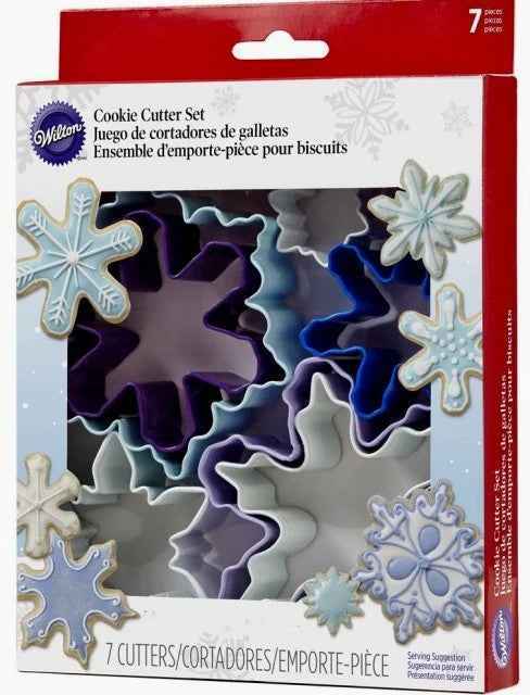 Fiocco di neve e Albero Natale. 2 Tagliapasta. Modecor