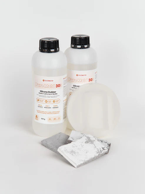 Pure Mold 30 – Silicone ideale per stampi in cemento, gesso, malta e pietre decorative