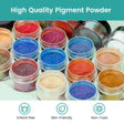 Set di polveri di mica camaleontiche in 24 colori - 3 g/flacone