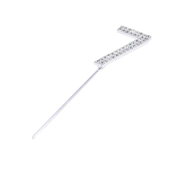 Oro e Argento. Eleganti Numeri Strass Glitterati molto luminosi. Cake Topper