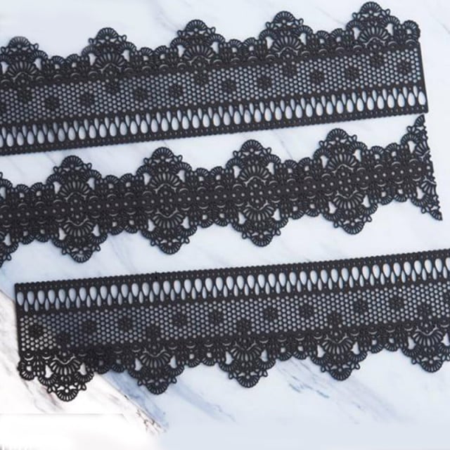 Bordo Pizzo e Merletti. Grande Tappetino in silicone. CP1