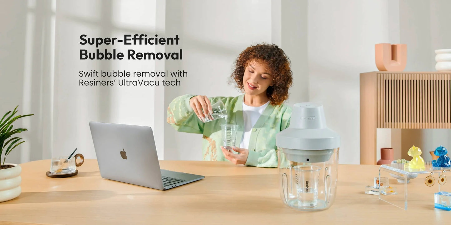Macchina per la rimozione delle bolle di resina Resiners® AirLess Lite