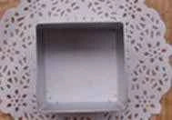 Quadrati. Set 3 Stampi espulsione Tagliapasta di varie misure.