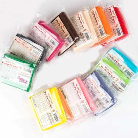 Gum Paste Saracino. Pasta Model di zucchero 250 gr. Vari colori