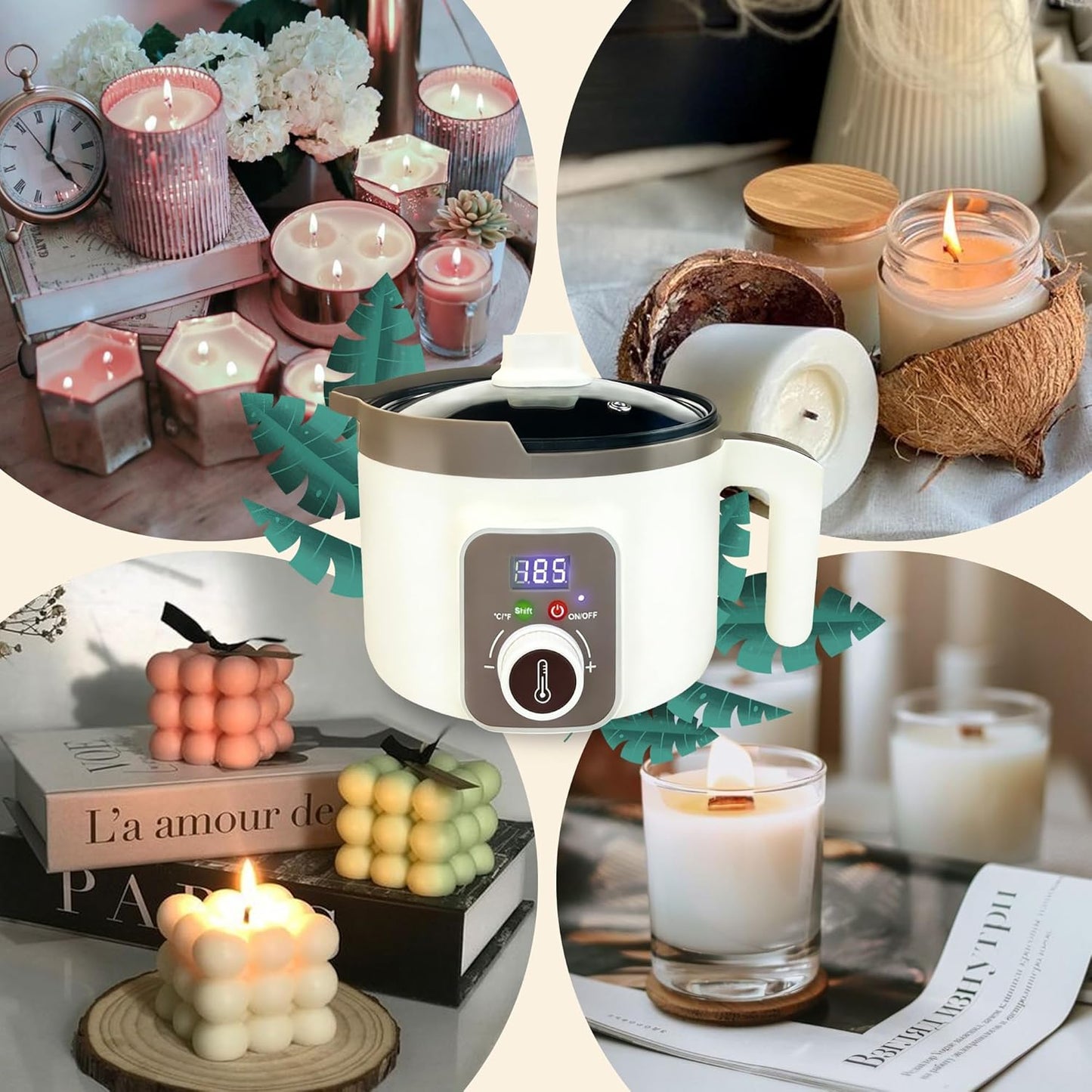 Fireproof Paper Sheet for Candle Decorations
