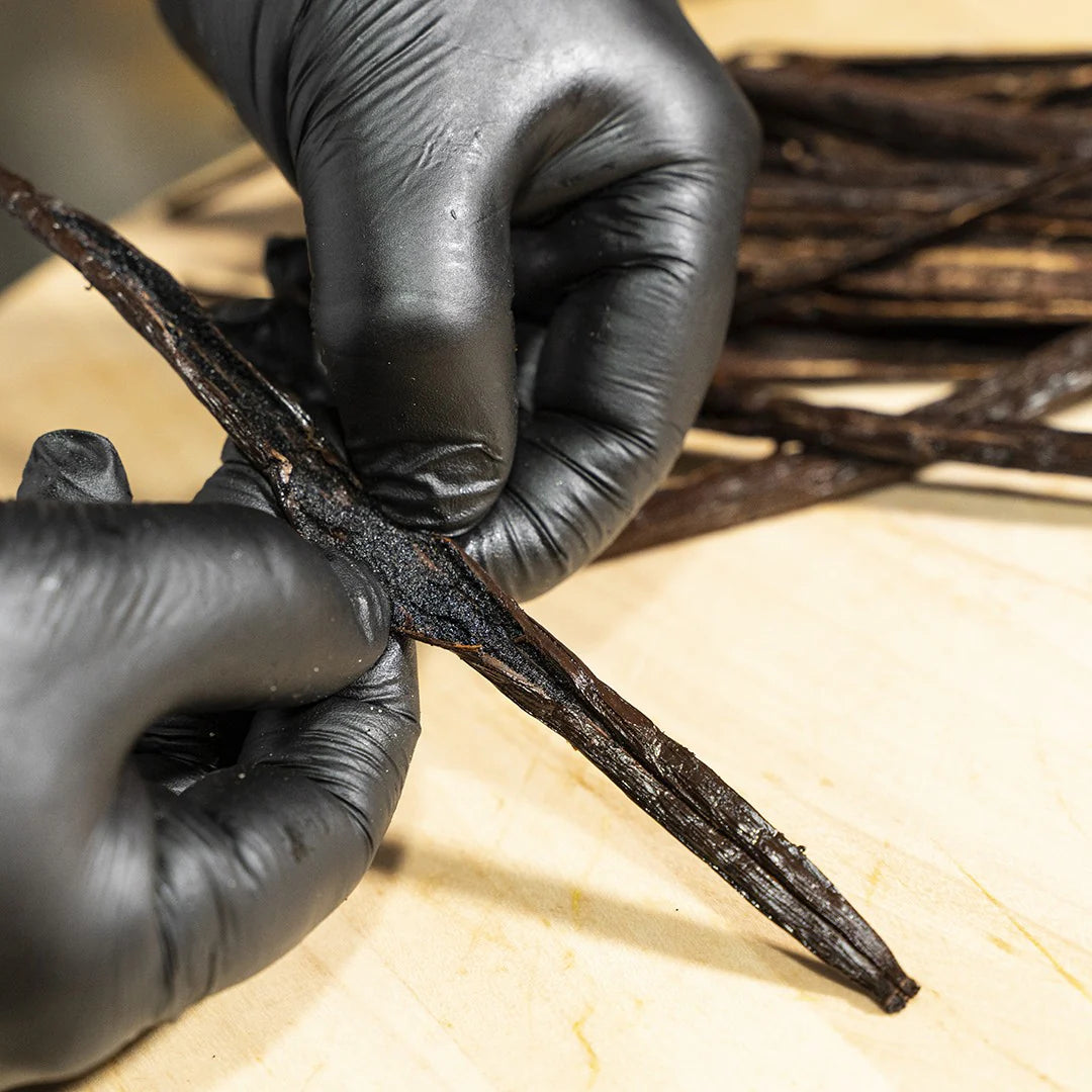 Zeppola di San Giuseppe lievitata, ricca di amarene e crema alla vaniglia.