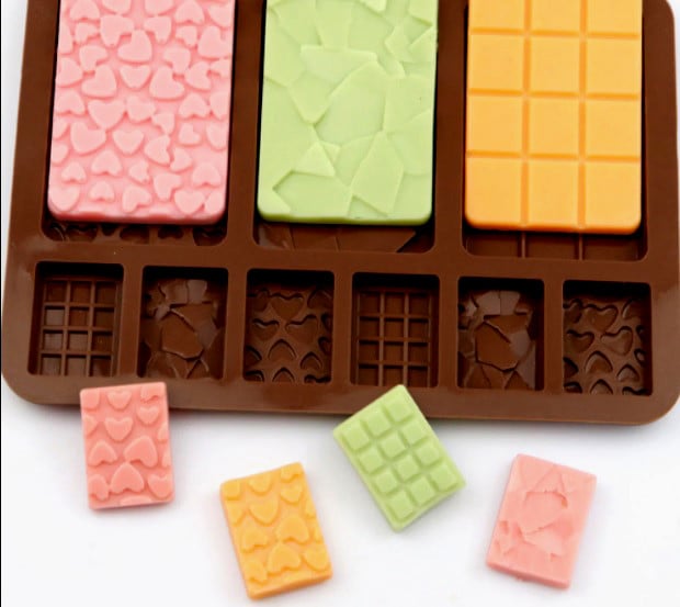 Fantastic 9-Shape Silicone Chocolate Mold