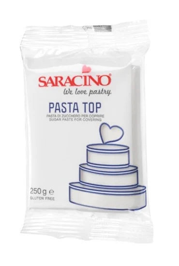 Bianca tropicale. Pasta di zucchero Top Saracino 250 gr.