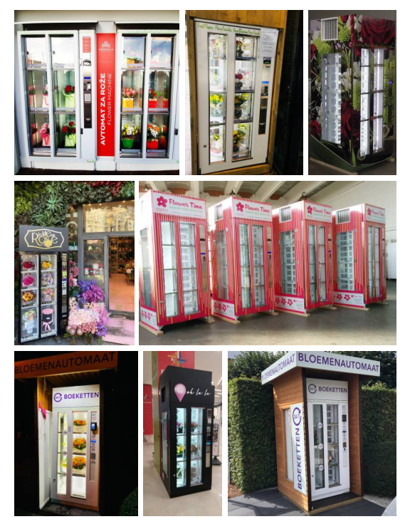 FIORI E PIANTE.LOCKER AUTOMATICO PER FIORI.