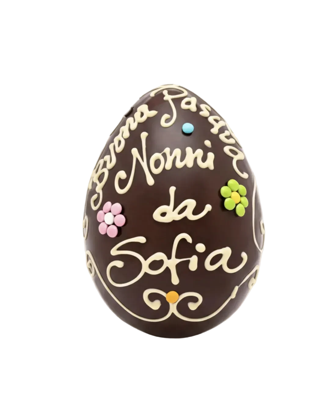 UOVO CIOCCOLATO PERSONALIZZABILE.     600 GRAMMI.